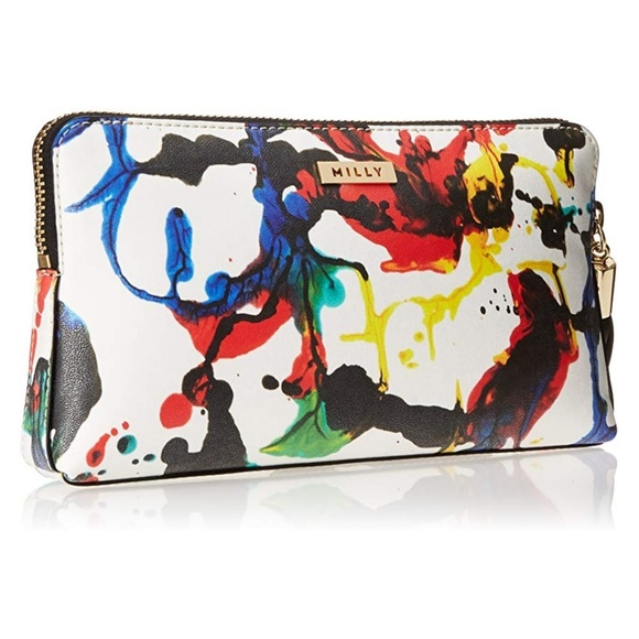 SOLD! * Milly Splatter Paint Clutch - Picture 2 of 6